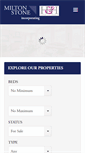 Mobile Screenshot of miltonstone.com