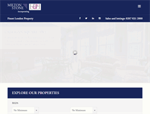Tablet Screenshot of miltonstone.com